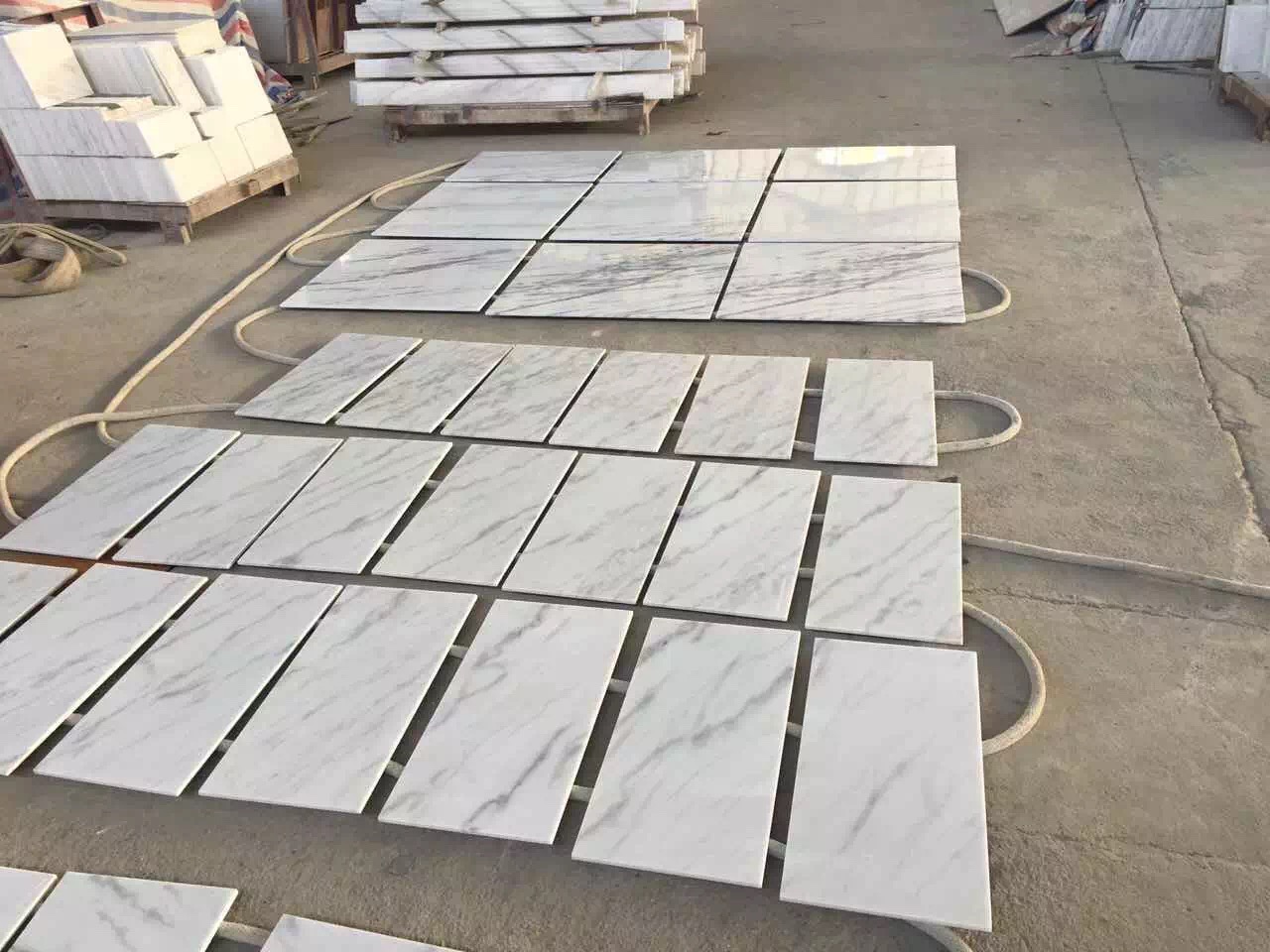 Guangxi White Marble Pre-Installation (3)
