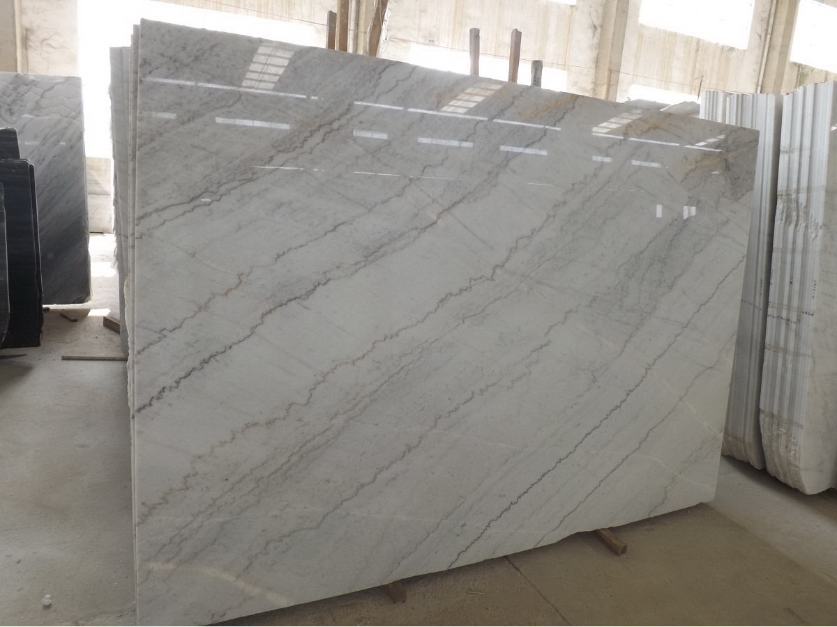 Guangxi White Marble-Arabescato  (4)