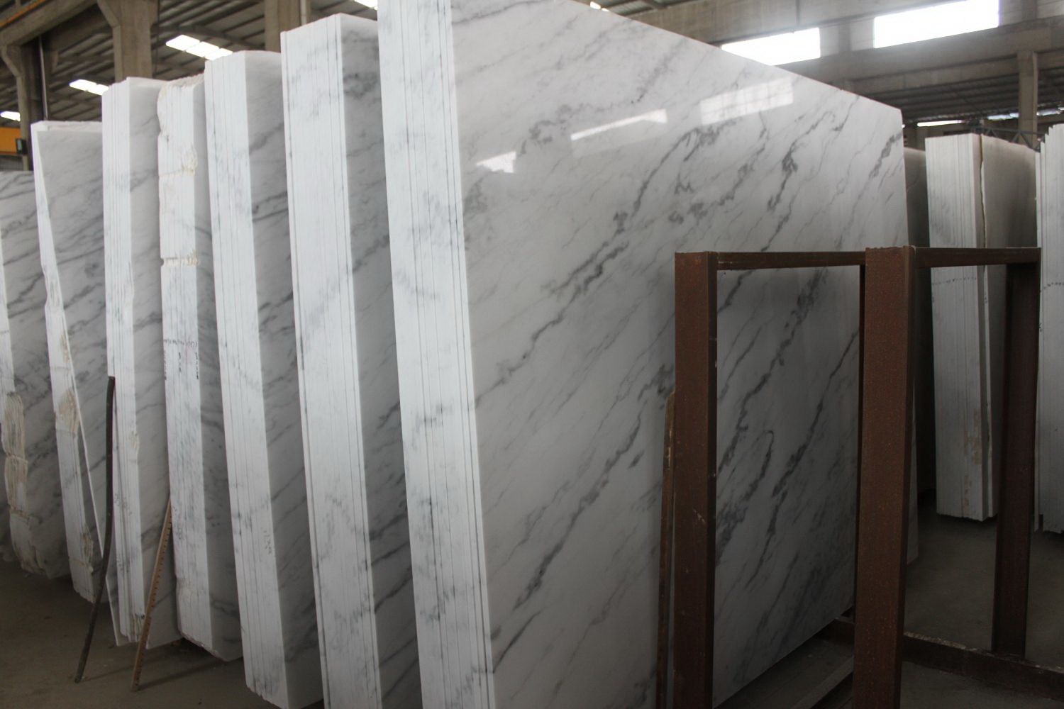 Guangxi White Marble-Arabescato  (1)