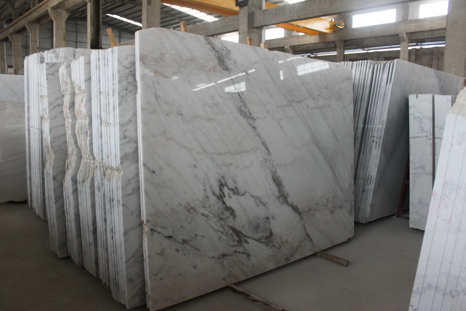 Guangxi White Marble-Arabescato  (7)