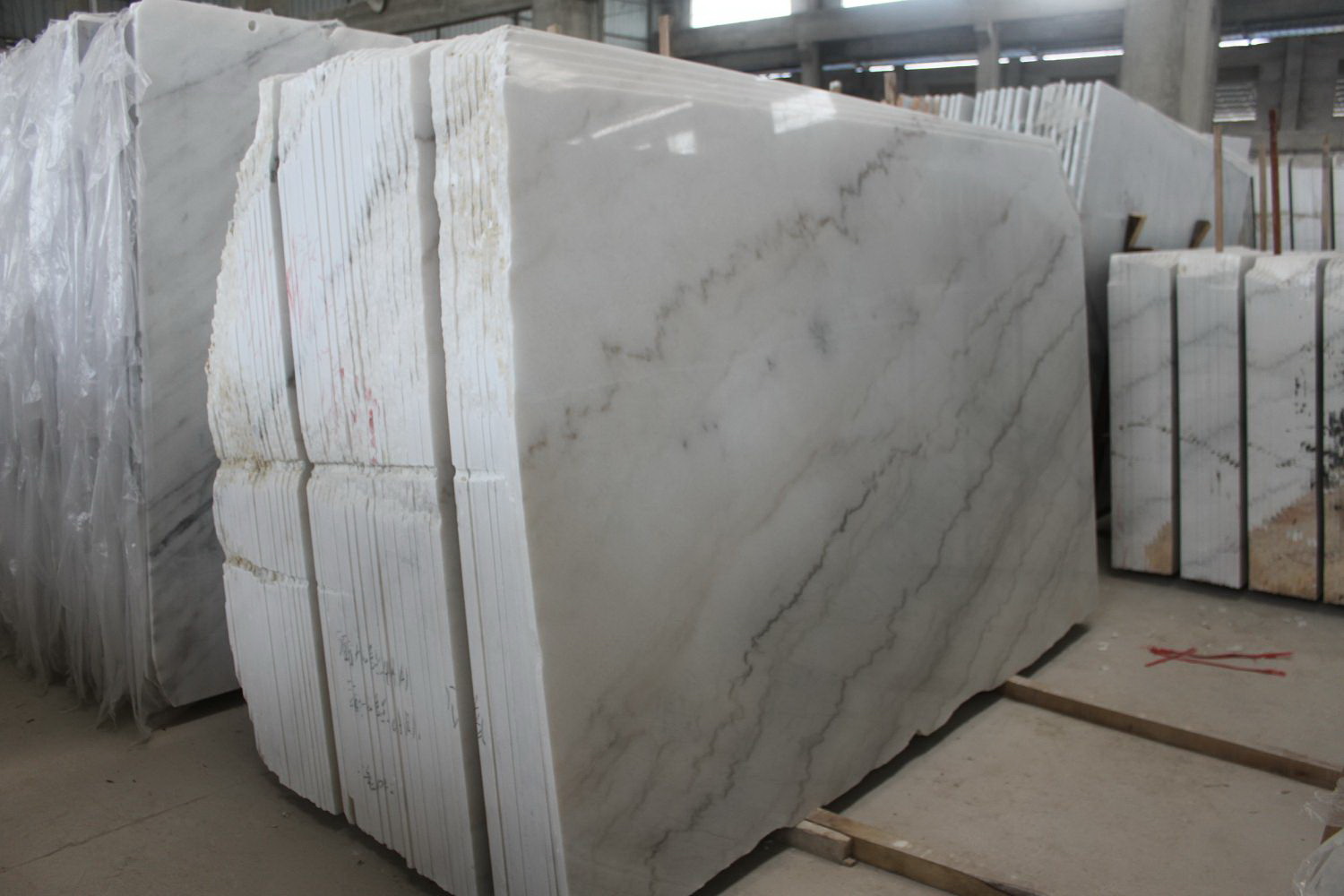 Guangxi White Marble-Arabescato  (8)