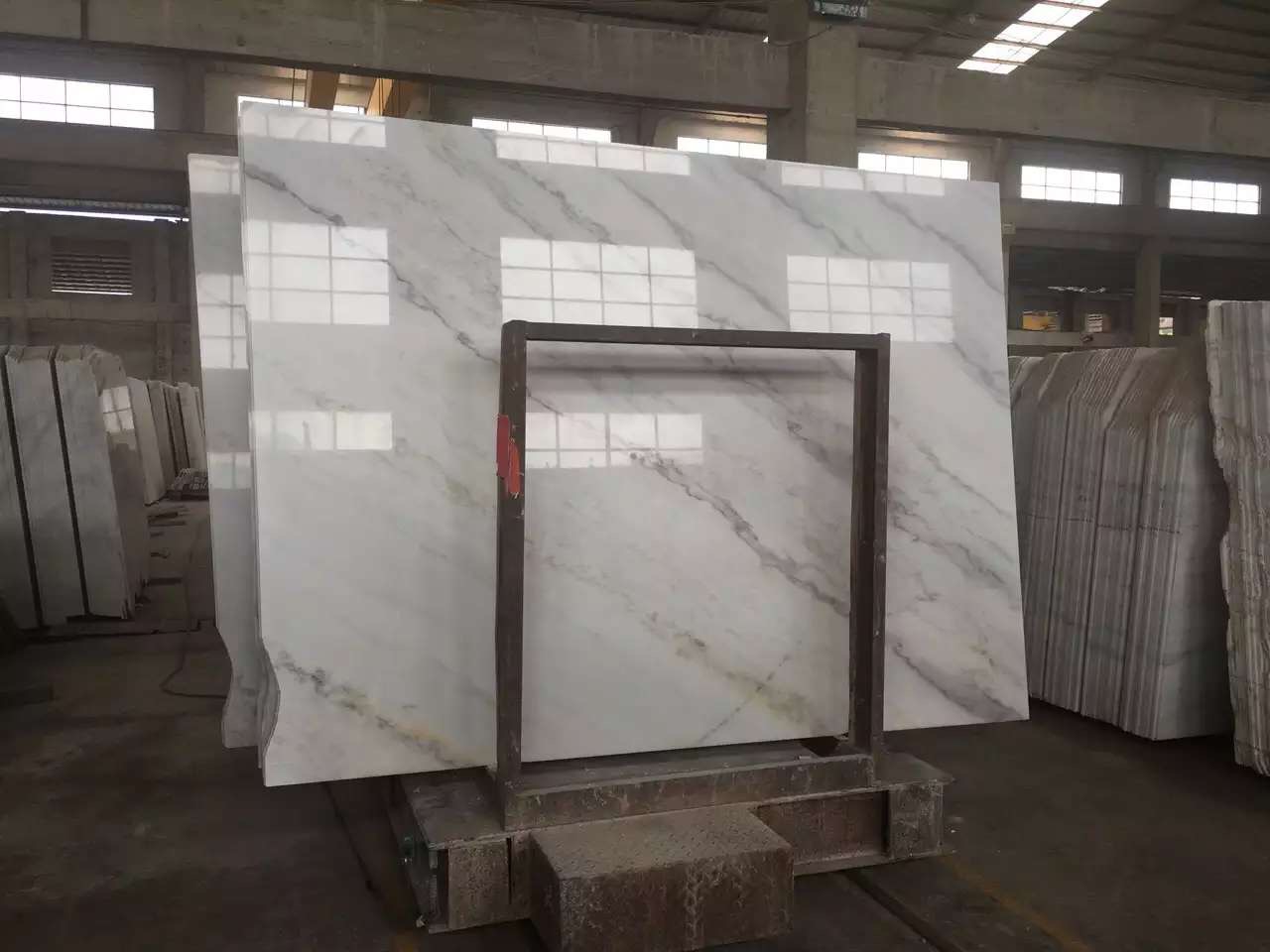 Guangxi White Marble-Arabescato  (13)