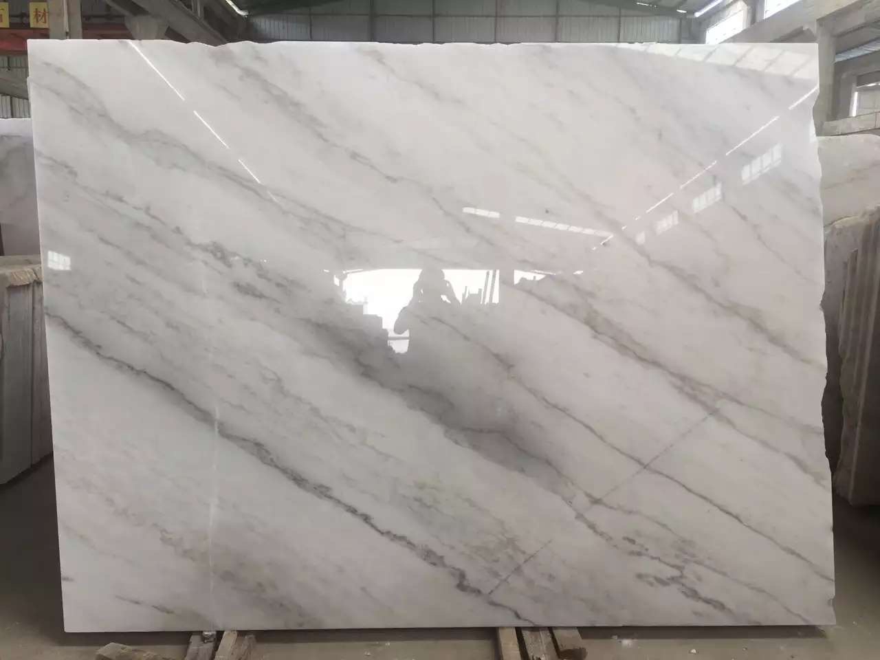 Guangxi White Marble-Arabescato  (14)