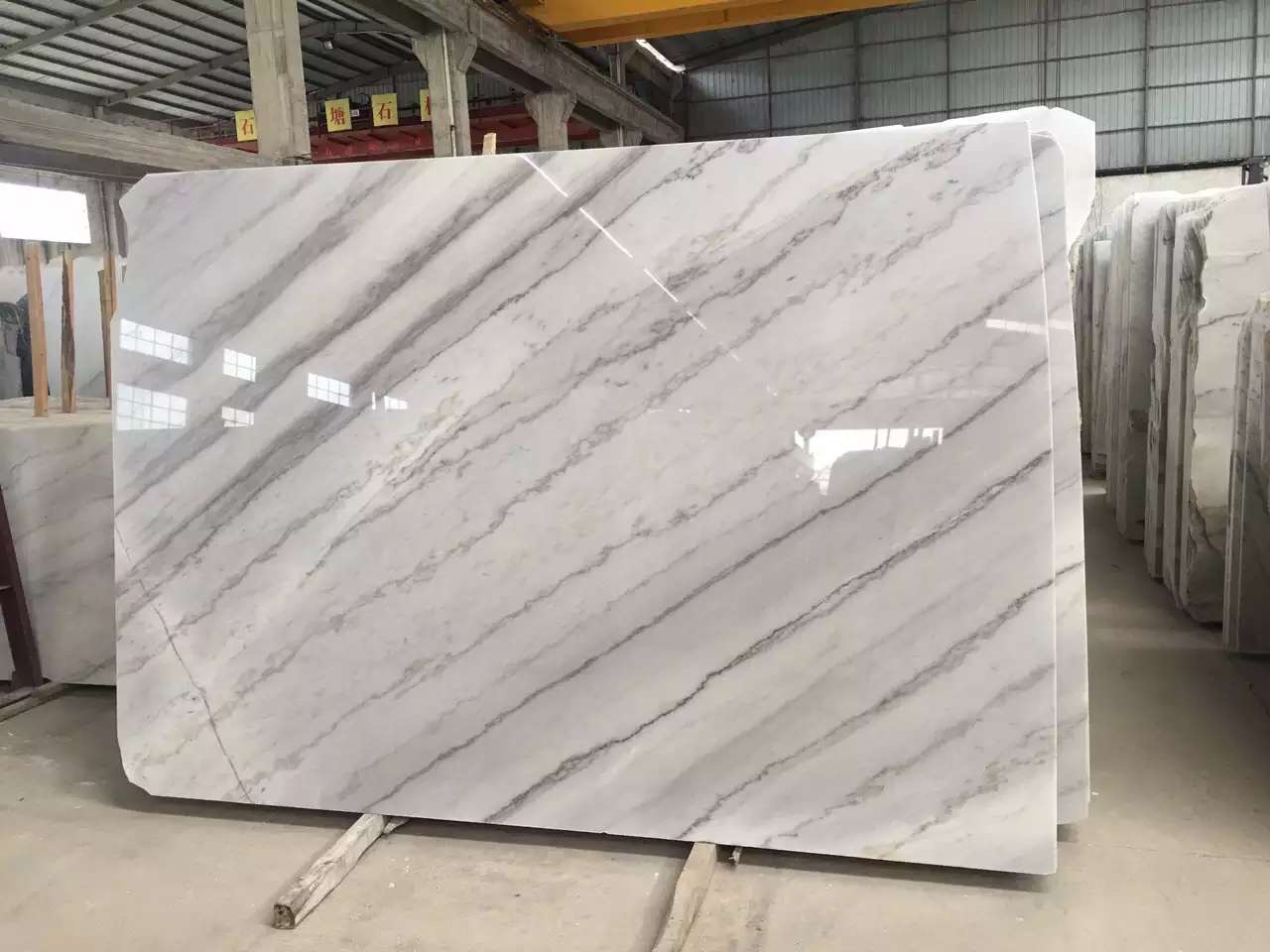 Guangxi White Marble-Arabescato  (15)