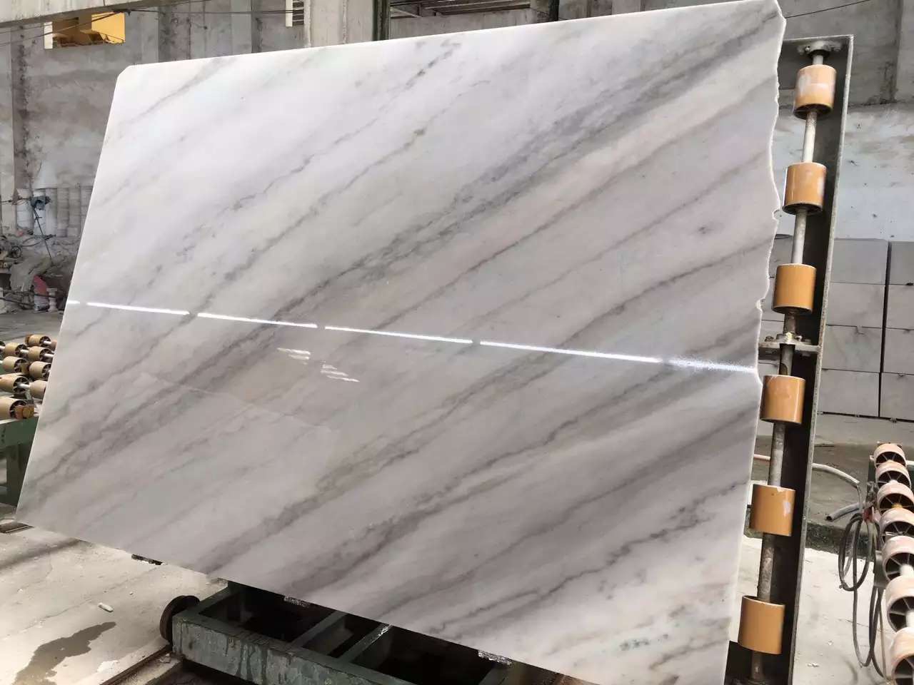 Guangxi White Marble-Arabescato  (16)