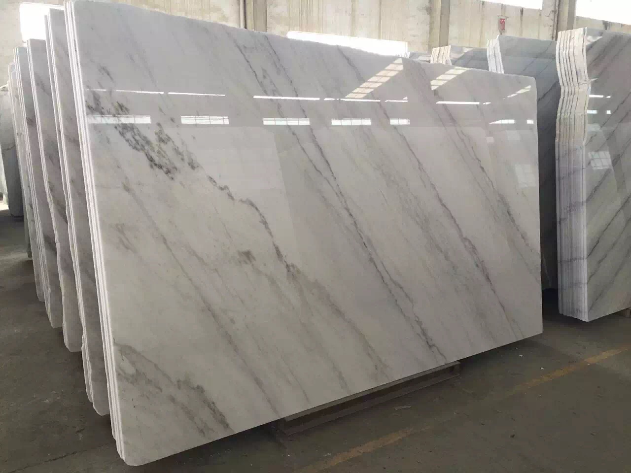 Guangxi White Marble-Arabescato  (27)