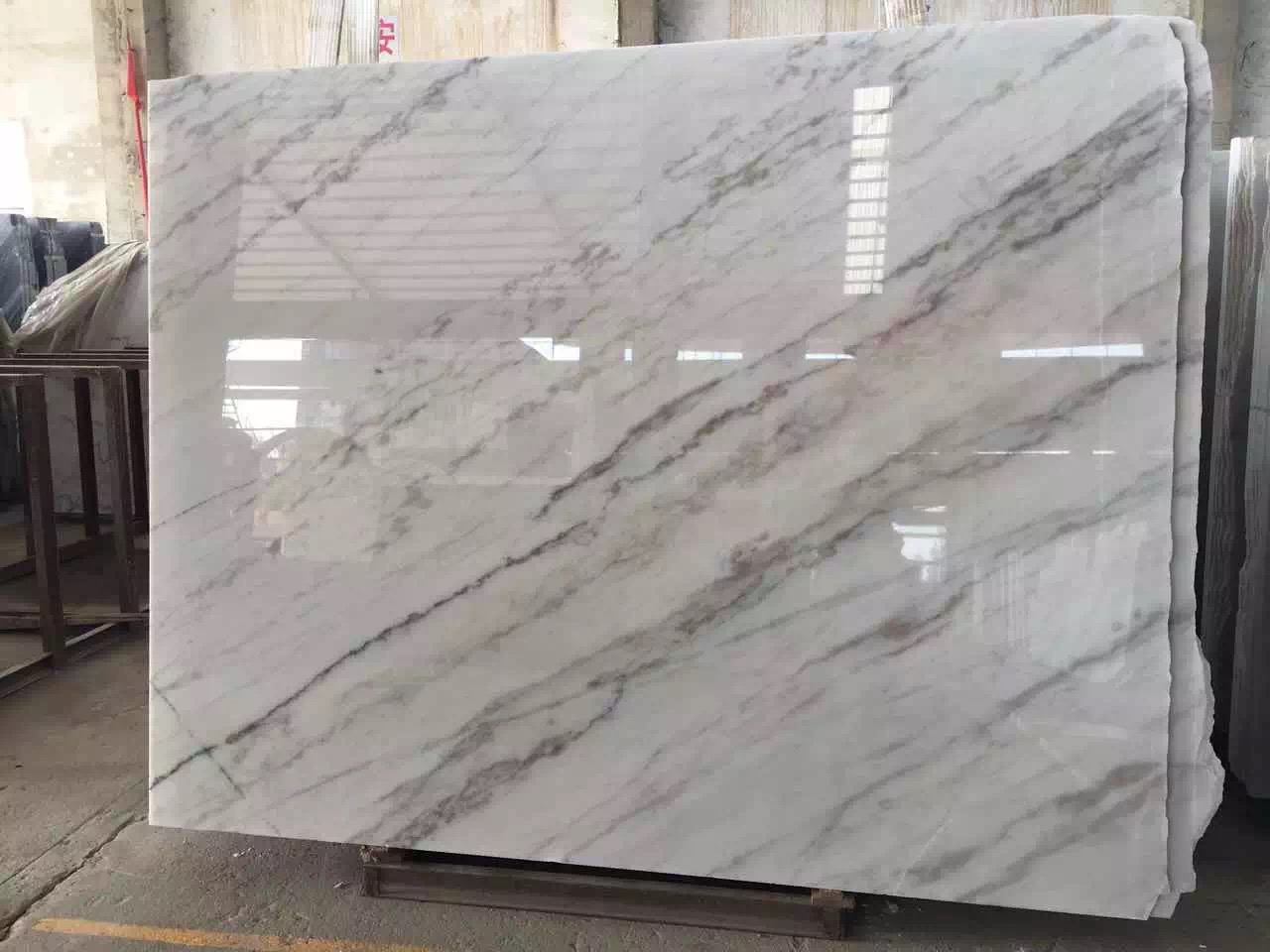 Guangxi White Marble-Arabescato  (38)