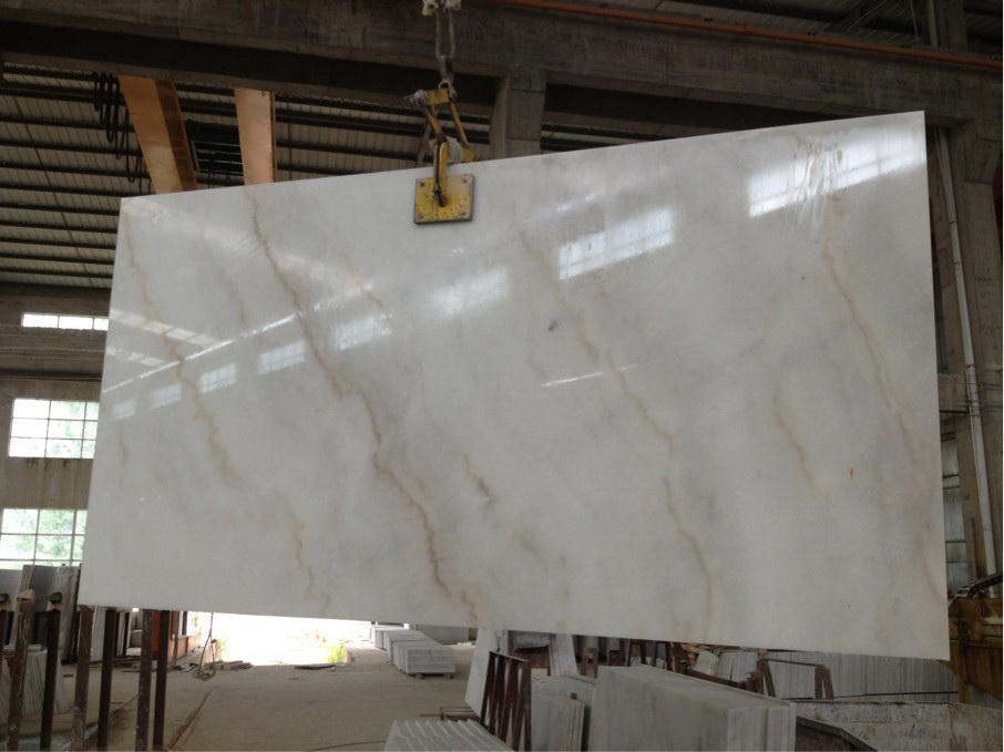 Guangxi White Marble Slab (10)