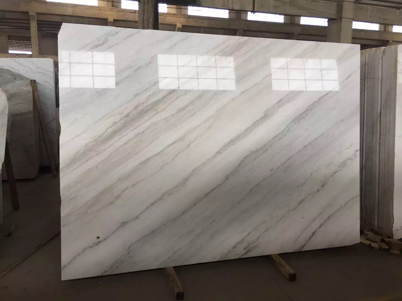 Guangxi White Marble Slab (7)